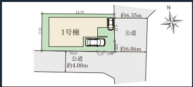 【区画図】 | Terrechez京都市伏見区醍醐岸ノ上町１期 | 区画図