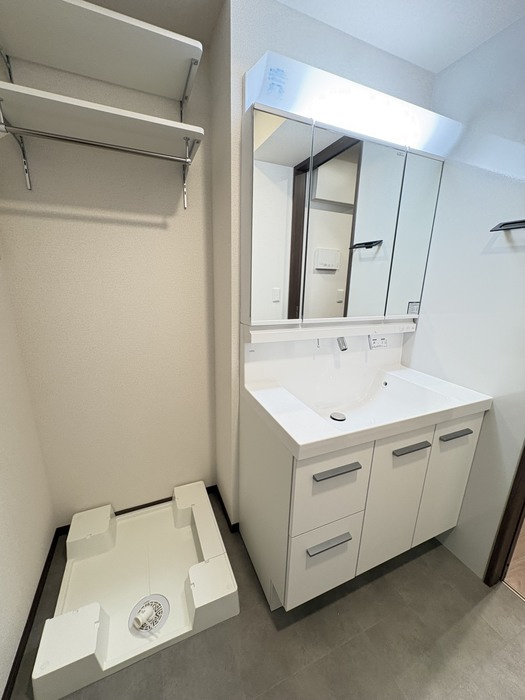 D-residence南蔵王町1丁目Wの独立洗面台