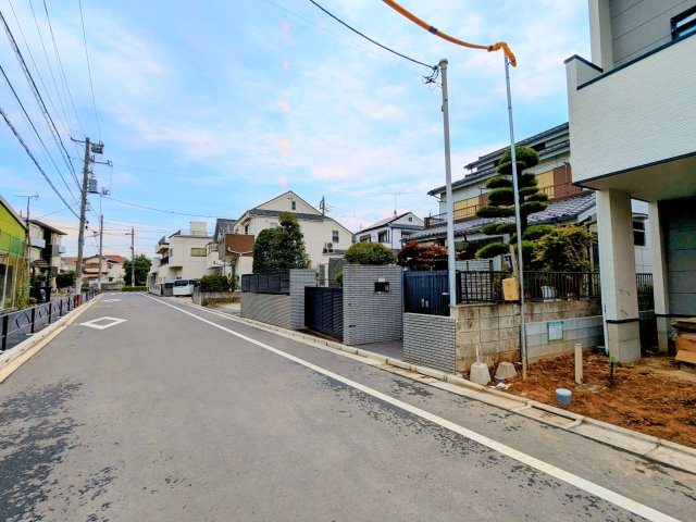 葛飾区東水元３丁目の新築戸建の前面道路含む現地写真|～前面道路含む現地写真～