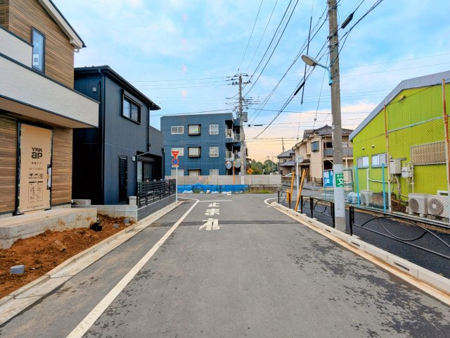 葛飾区東水元３丁目の新築戸建の前面道路含む現地写真|～前面道路含む現地写真～