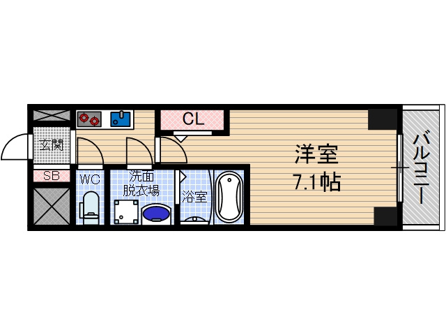 【間取り】 | S-RESIDENCE千里丘