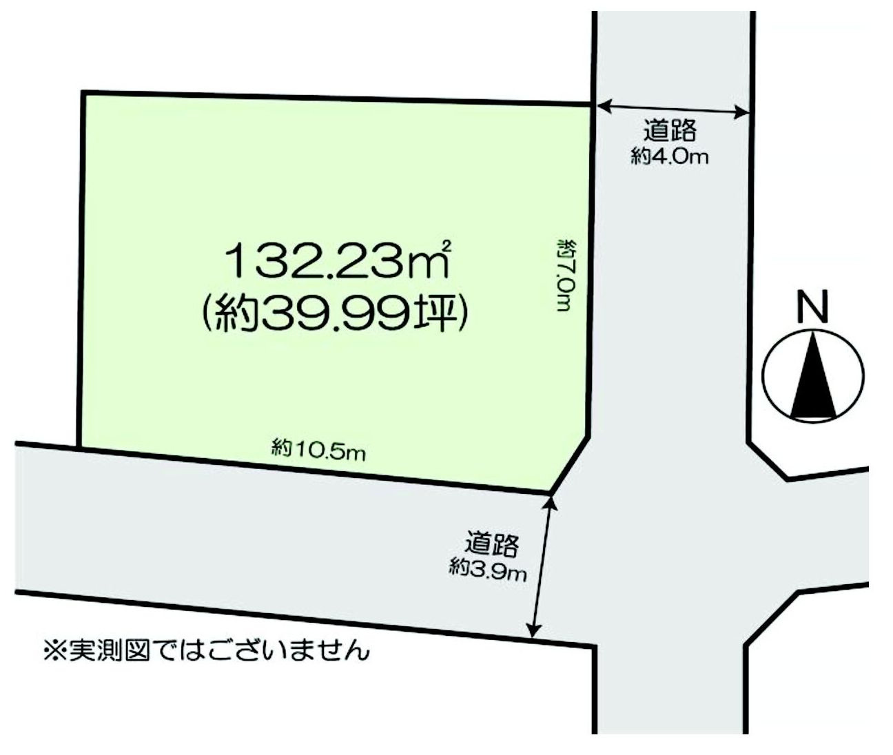 高崎市上小鳥町　売地