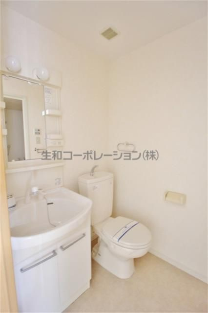 プロムナード岩楯の洗面所