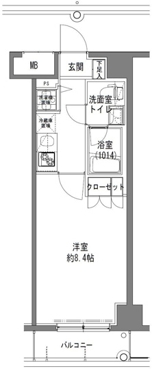 【間取り】 | ＴＬＲレジデンス大鳥居