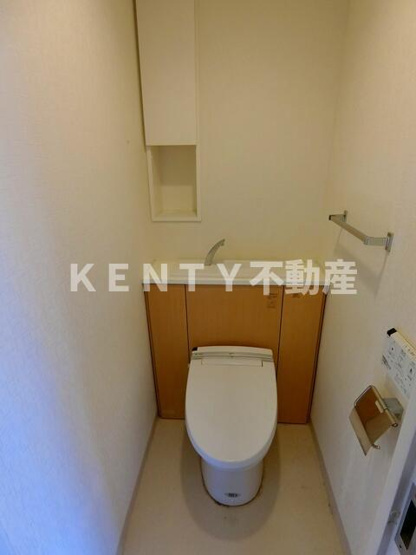 【トイレ】 | ステラメゾン武蔵小山 | ゆったりとした空間のトイレです