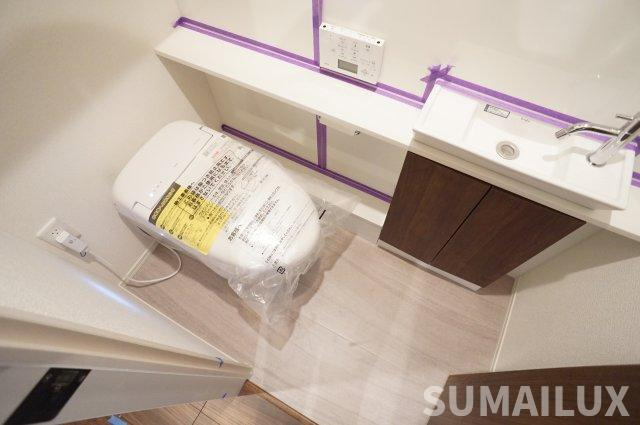 熊本市中央区京町２丁目のアパートのトイレ