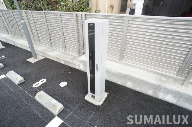 熊本市中央区京町２丁目のアパートの駐車場