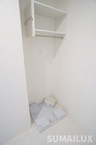 熊本市中央区京町２丁目のアパートの洗面所