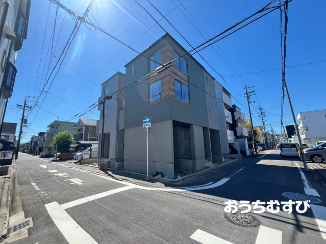 北区生駒町134③(全3棟)の前面道路含む現地写真