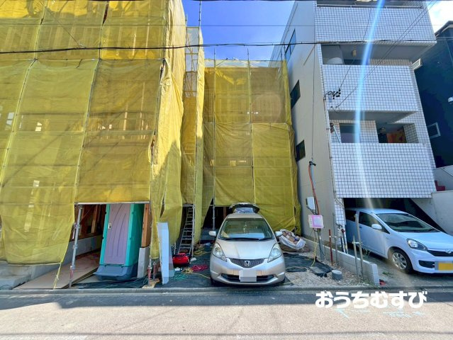 北区生駒町134③(全3棟)の前面道路含む現地写真