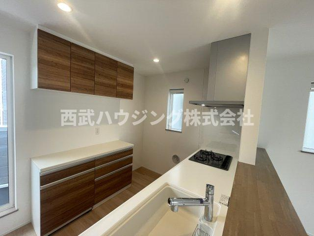 【仲介手数料無料】所沢市寿町　全３棟　Ｂ号棟　所沢市の不動産なら西武ハウジングのキッチン
