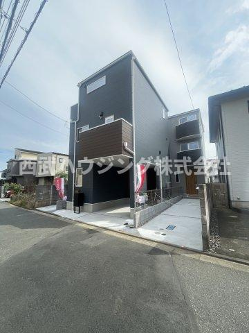 【仲介手数料無料】所沢市寿町　全３棟　Ｂ号棟　所沢市の不動産なら西武ハウジングの前面道路含む現地写真