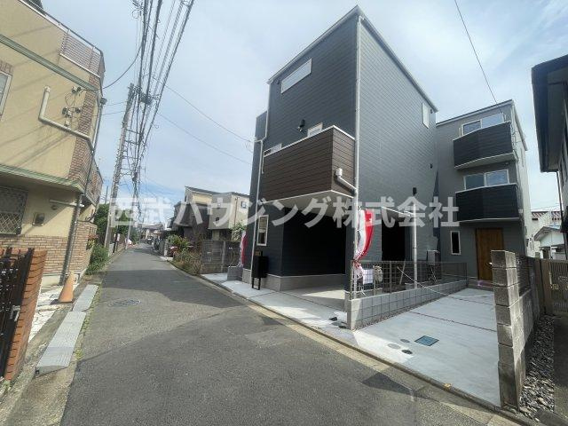 【仲介手数料無料】所沢市寿町　全３棟　Ｂ号棟　所沢市の不動産なら西武ハウジングの前面道路含む現地写真