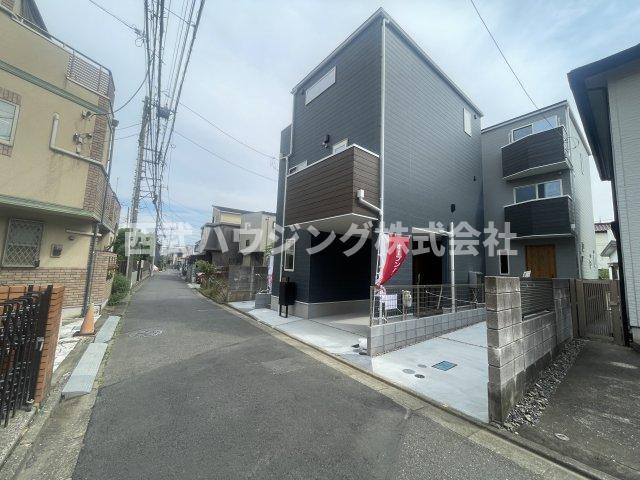 【仲介手数料無料】所沢市寿町　全３棟　Ｂ号棟　所沢市の不動産なら西武ハウジングの前面道路含む現地写真