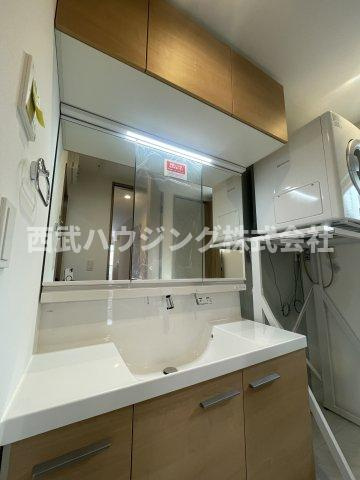 【仲介手数料無料】所沢市寿町　全３棟　Ｂ号棟　所沢市の不動産なら西武ハウジングの独立洗面台