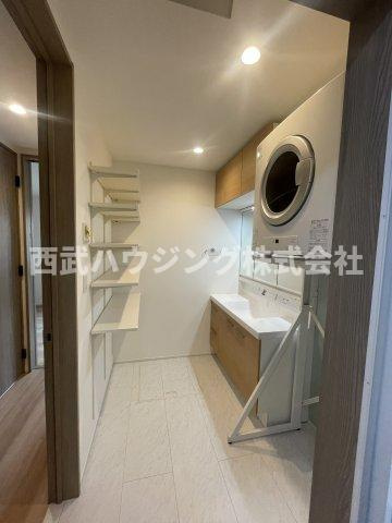 【仲介手数料無料】所沢市寿町　全３棟　Ｃ号棟　所沢市の不動産なら西武ハウジングの脱衣所