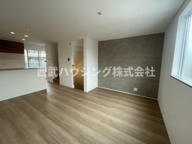 【仲介手数料無料】所沢市寿町　全３棟　Ｃ号棟　所沢市の不動産なら西武ハウジングの居間・リビング