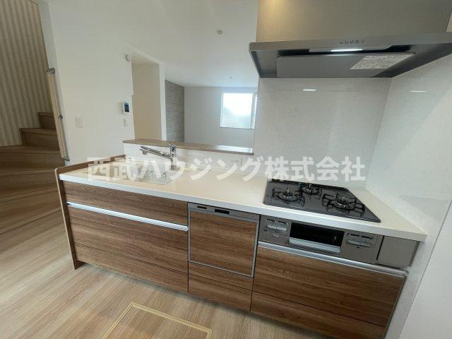 【仲介手数料無料】所沢市寿町　全３棟　Ｃ号棟　所沢市の不動産なら西武ハウジングのキッチン