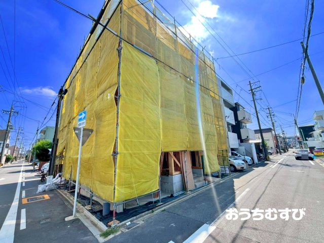 北区生駒町134③(全3棟)の前面道路含む現地写真