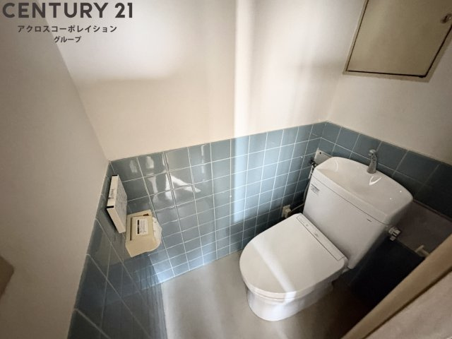 ゆったり落ち着けるトイレです