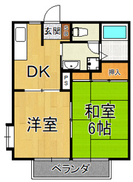 夙川イングスの間取り