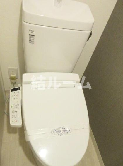 北区神谷２丁目の賃貸マンションのトイレ