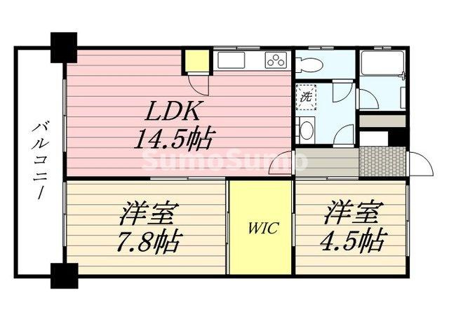 セレス駅南の間取り