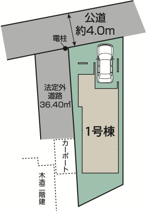 【仲介手数料無料】所沢市　緑町４丁目　全１棟　所沢市の不動産なら西武ハウジングの間取り