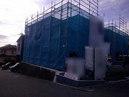 広島市西区己斐上２丁目の前面道路含む現地写真