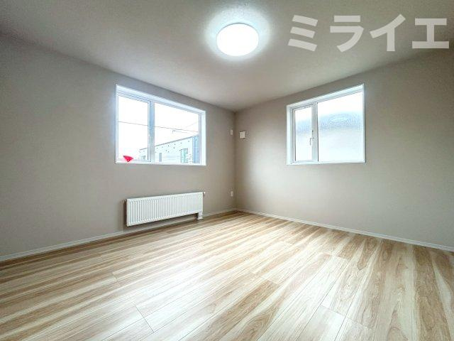 【新築戸建】札幌市白石区北郷3条3丁目2棟の洋室