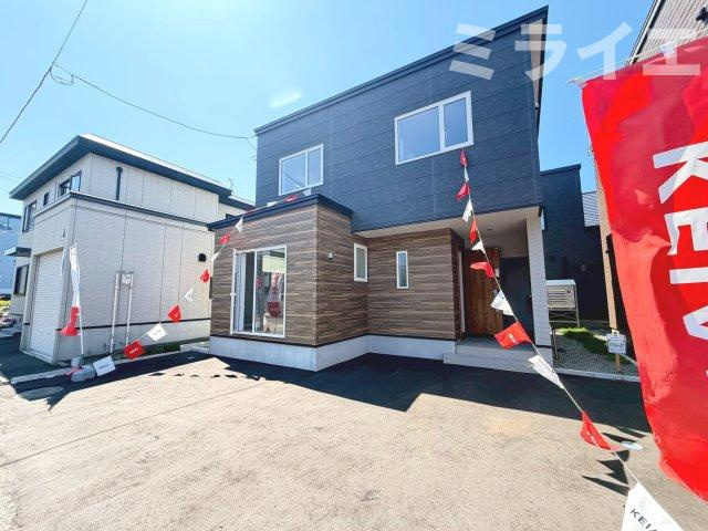 【新築戸建】札幌市白石区北郷3条3丁目2棟の外観