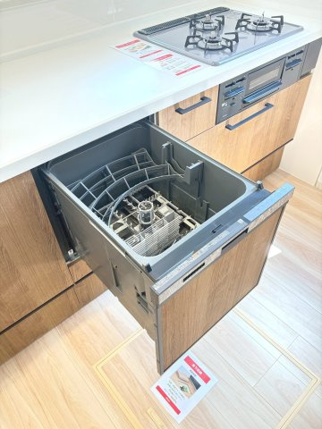 【新築戸建】札幌市白石区北郷3条3丁目2棟のキッチン|食洗機付