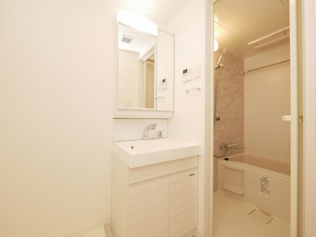 S-RESIDENCE福島Alovitaの洗面所