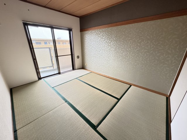 カザリヤマンションA棟のバルコニー