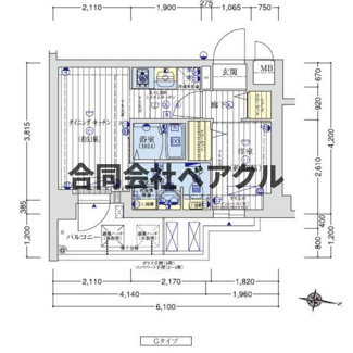 【間取り】 | エンゼルプラザ京都太秦