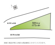 愛川町中津　売地の画像