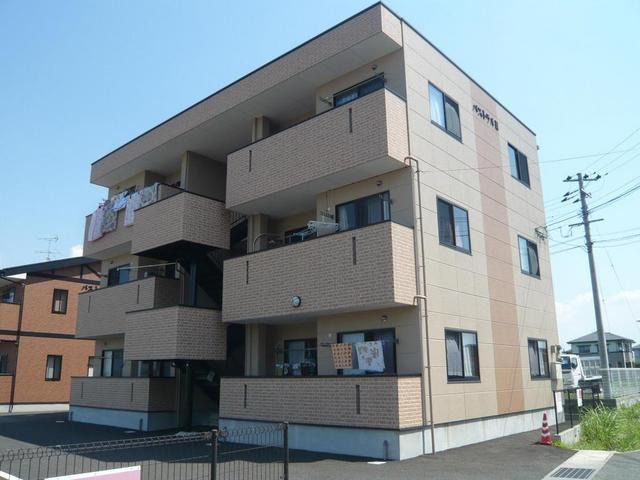 熊本市南区城南町碇のアパートの外観