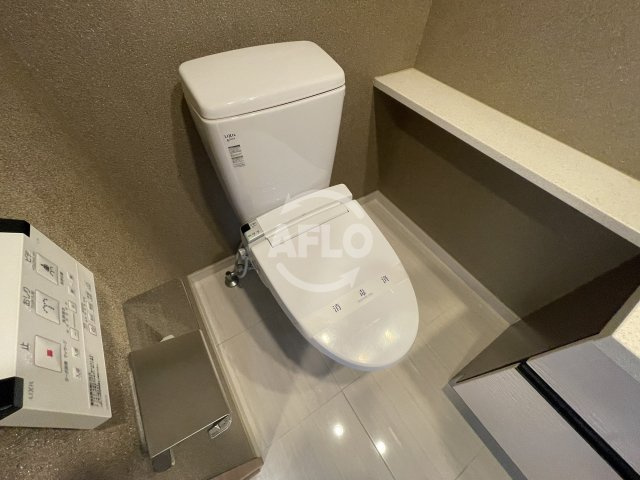 リンクハウス京町堀のトイレ|リンクハウス京町堀　温水洗浄便座