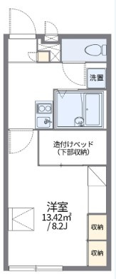レオパレスAＬＦの間取り