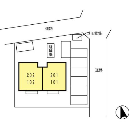 エスポアールの区画図