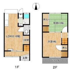 関守町2丁目貸家