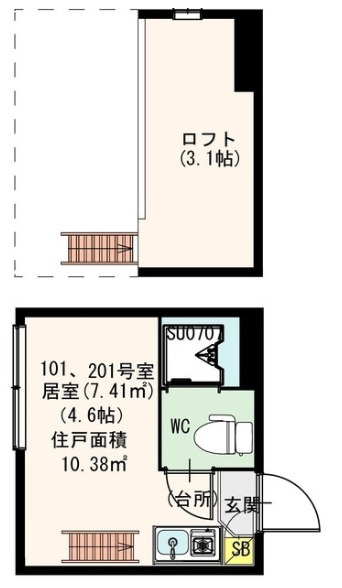 DHG快の間取り