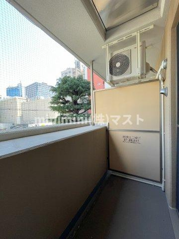 プロスペクト中之島のバルコニー