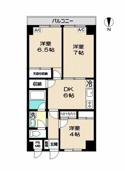 【間取り】 | カーサ中野本町