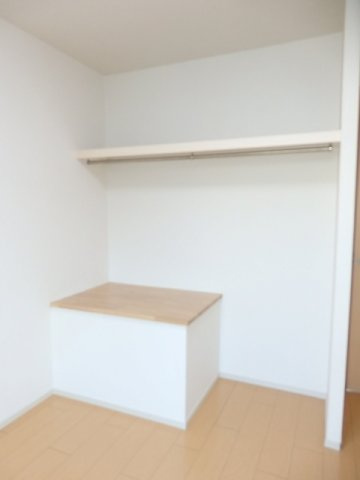 カ－サ　ジラソ－レの収納|専用の収納スペースです