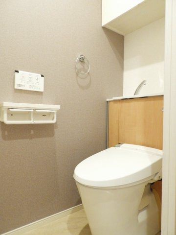 ヴィラ・アリエッタのトイレ|シンプルで使いやすいトイレです