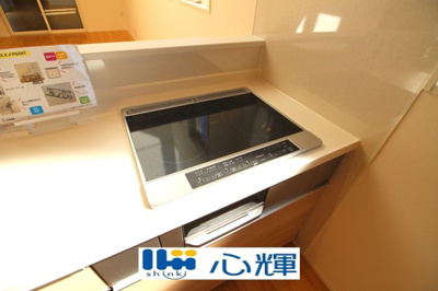 【キッチン】 | サンコート宇部市厚南北２丁目（６号地） | ＩＨクッキングヒーターです。安全機能も充実しているので安心。お掃除も楽です。