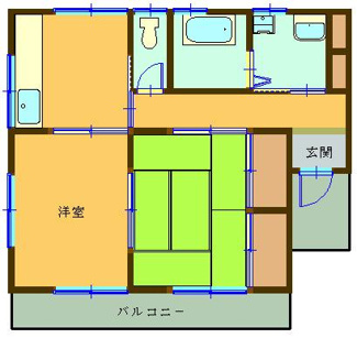 【間取り】 | ハイツ東光