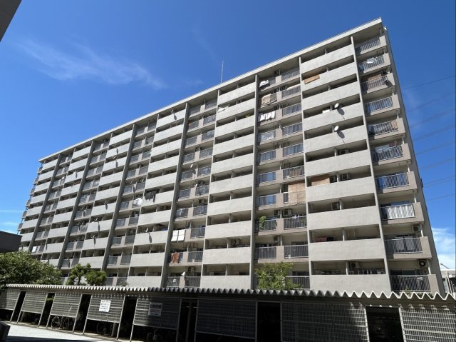 【外観】新北島コーポ４号棟 