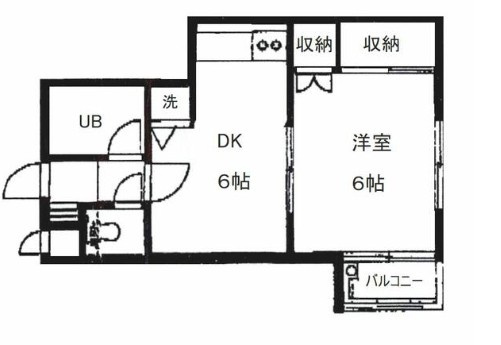 メゾン榎本の間取り